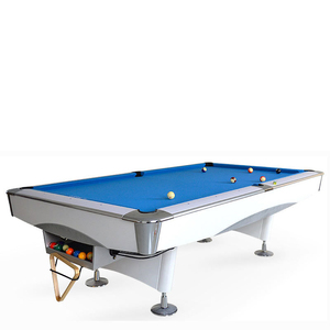 Tables de billard de luxe, pliables, 8 pieds, avec éclairage américain, pour salle à manger, pour pièces détachées - Product Image 2