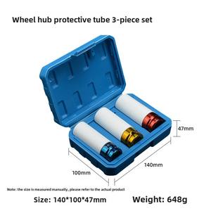 مجموعة مفاتيح ربط هوائية مطلية بالكروم 3 مفتاح ربط بصدم مربع لإطارات معدلة دعم OEM قابل للتخصيص - Product Image 6