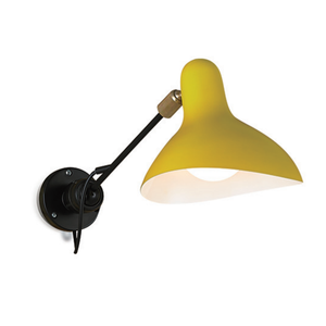 Modern Nordic Swing Arm Scone Lamp Indoor Adjustable <strong>Extendable</strong> E27 40w Black Metal <strong>Wall</strong> Mounted <strong>Light</strong> for Bedroom Reading - Product Image 2