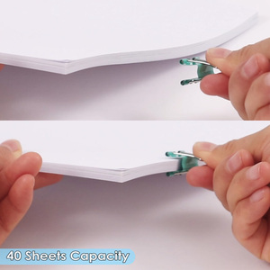 Foska 32 Gói Kim Loại Chất Kết Dính Clip Các Loại Màu Sắc 19Mm Ràng Buộc Giấy tờ Kẹp Số Lượng Lớn Cho Các Trường Học Văn Phòng Và Giáo Viên Với Pet Đóng Hộp - Product Image 4