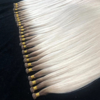 Extensions de cheveux chinois 100% vierges Remy, double trame machine, à coudre à plat, longueur 8-30 pouces, couleur personnalisée, marque Bellecode