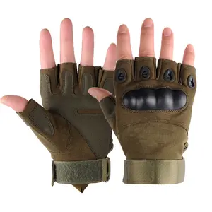 Gants tactiques demi-doigt camouflage hommes boxe moto extérieur moto équitation gant sport protection fitness