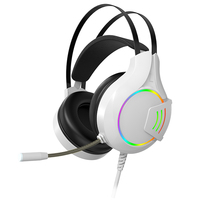 Casque de jeu filaire tendance à effets lumineux RGB GH-09, son stéréo 7.1, son 4D choc, vente chaude