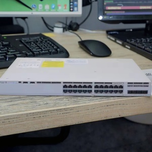 Nouveau commutateur Cisco C9200L-24T-4X-E original, série Cisco 9200l, 24 ports, 4 uplinks Gigabit SFP pour C9200L-24T-4X-E - Product Image 1