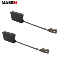 1607014171 Balais de charbon pour meuleuse d'angle GWS PWS E64, dimensions 6.3x16x22