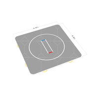 Tapis de lutte gonflable 20x20 BJJ MMA Judo Boxe Unisexe Tatami Tapis de sport PVC Imperméable Antidérapant Doux Tapis de BJJ GONFLABLES