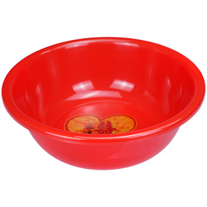 Big Red <b>Basin</b> Plastic <b>Round</b> 33-37.5 Cm For Wedding Celebration Home Use Durable Bright Red - Product Image 3