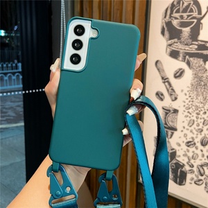 เคสซิลิโคน S25 Ultra พร้อมสายคล้องคอ, เคสโทรศัพท์มือถือแบบสายคล้องไหล่สำหรับผู้หญิงและเด็กผู้หญิง สำหรับ Samsung S25 Ultra - Product Image 3