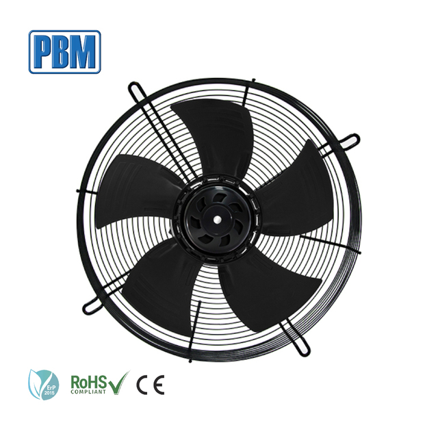 230V/115V Axial Flow Fans 300mm IP55 EC Motor Plastic Blade OEM Support for Testing Unit
