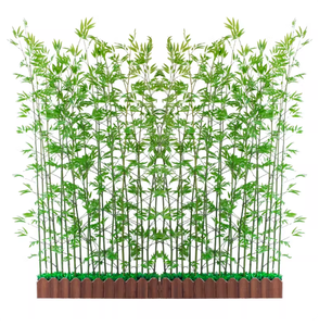 Cercas de Bambú Artificiales para Decoración de Interiores y Exteriores, Árbol de Bambú Artificial para Decoración de Centros Comerciales - Product Image 5