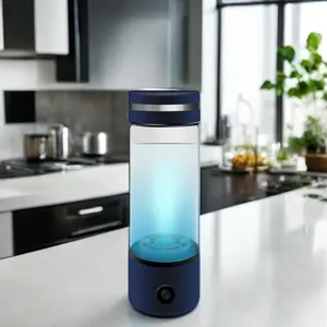 Portable Hydrogen Water Bottle Generator SPE PEM Tech Hydrogen Water Cup Not Easy Leak 3 Min Fast Electrolysis Hydrogen Water