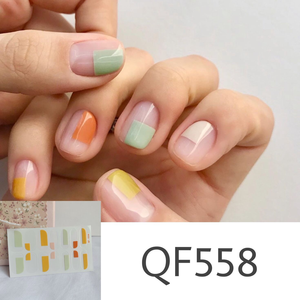 Nouveauté : Autocollants pour ongles en gel, vente chaude sur <span class=keywords><strong>FB</strong></span> et Instagram, vente en gros, usine OEM/ODM, autocollants pour nail art en gel, wraps pour ongles - Product Image 5