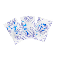 1g, 2g, 5g, 10g de déshydratant de silice de couleur mélangée bleue et transparente déshydratant de gel de silice en cristal