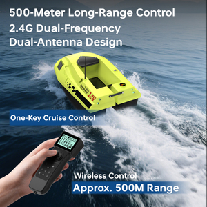 Bateau d'appât <span class=keywords><strong>de</strong></span> pêche optimal avec contrôle GPS Bateau RC en plastique télécommandé pour la pêche à la <span class=keywords><strong>carpe</strong></span> et le détecteur <span class=keywords><strong>de</strong></span> poissons - Product Image 4