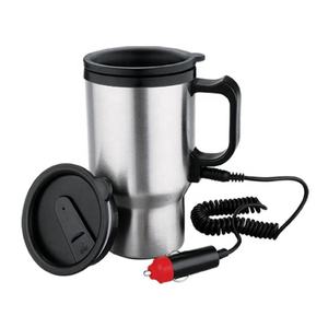 Toptan 16oz bpa ücretsiz çift duvar özel logo paslanmaz çelik elektrikli oto kaloriferi kahve usb kupa ısıtıcı - Product Image 1