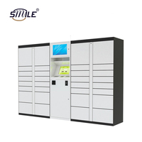 Casier intelligent SMILE pour colis express, armoire de rangement en tôle galvanisée personnalisée avec couleur sur mesure OEM/ODM
