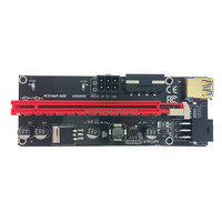 Pci-e Riser Peninggi Kartu 16X Ke 16X009, Extender PCIE Express USB 3.0 Kabel Power Gpu Riser 009S