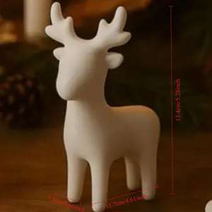 Decorazioni Natalizie in Plastica Stampate in 3D a Forma di Renna Made in China - Product Image 4