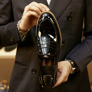 Zapatos Oxford Clásicos de Punta Puntiaguda, de Piel de Primera Calidad, Formales, para Negocios, Oficina y Vestir - Product Image 4