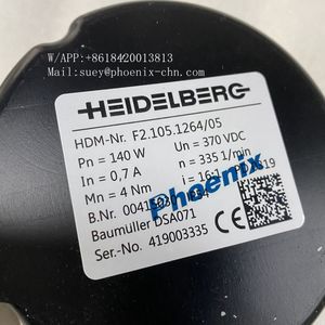 Motore originale F2.105.1264 F2.105.1264/05 <span class=keywords><strong>Baumuller</strong></span> DSA071 pezzi di ricambio per stampa Offset - Product Image 3