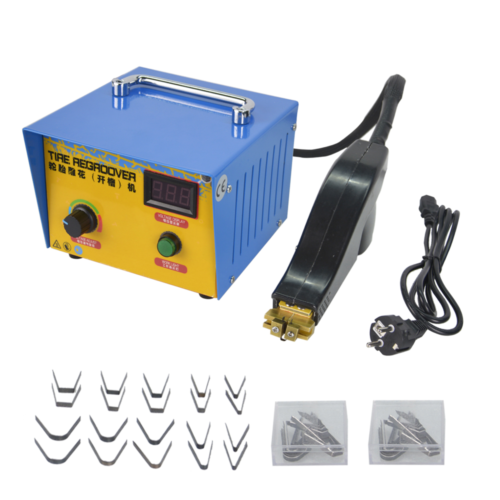 Draagbare Tire Regroover Tool Kit - 1000W Solid Grooving Tool voor Auto