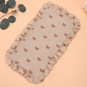 4 unids/set verano Floral absorbente eructo toalla bebé eructo paño babero hombro trapos suave muselina algodón bebé eructo tela - Product Image 6