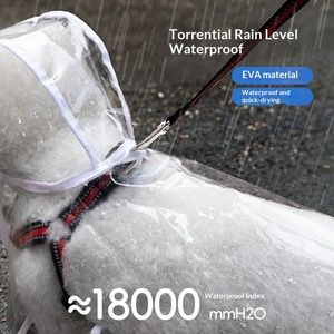 Imperméable transparent pour chien pour les jours de pluie, promenade des chiens, chiens de petite et moyenne taille, Bichon, <span class=keywords><strong>Teddy</strong></span>, taille universelle - Product Image 2
