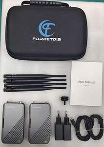 Émetteur et récepteur vidéo sans fil HD-MI 4K avec sortie en boucle, portée 1614 pieds, latence de 0,06 seconde, pour DSLR, ordinateur portable, décodeur vers TV/projecteur - Product Image 6