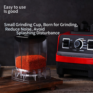 ABS + PS Blender penggiling elektrik dengan Motor 7630, cangkir pengaduk 2L dan cangkir Gerinda 1L untuk rumah tangga komersial - Product Image 5