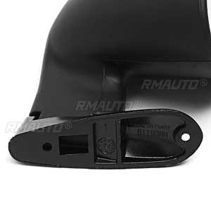 Rétroviseurs latéraux universels de style californien pour voiture, classiques, rétro, vintage, noir mat, L+R - Product Image 6