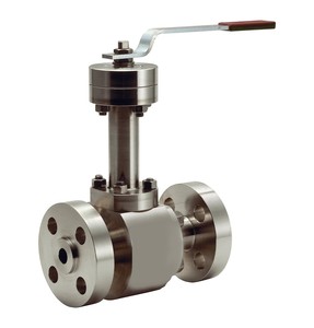 วาล์ว C-Way แบบไหลสูง ปิดผนึกแน่นหนา ผลิตจากสแตนเลส พร้อมหน้าแปลนเชื่อมต่อ ขนาดพอร์ต 1 นิ้ว ควบคุมด้วยมือ ทนอุณหภูมิสูง - Product Image 1