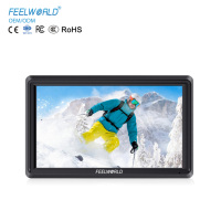 Moniteur de caméra portable FEELWORLD S55E avec personnalisation de l'écran de démarrage, vente en gros d'usine, moniteur de terrain pour caméra