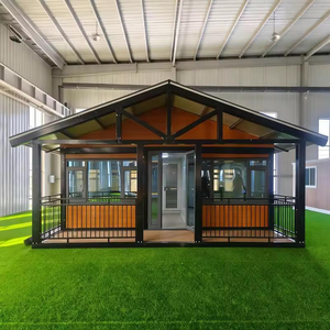 Casa Container Modulare in Acciaio da 20ft/40ft, Casa Container Portatile Espandibile, Design Pieghevole a Pacchetto Piatto - Product Image 2