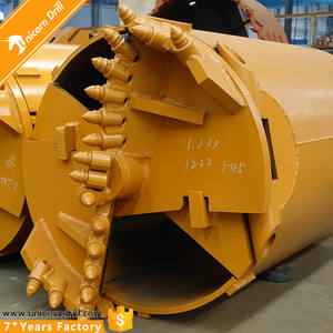 Sản xuất 1000mm 35 crmo Đôi Cắt Đất Bê Tông Máy Nghiền Xô Cho Máy Xúc Đào Đá-Máy Nghiền - Product Image 5