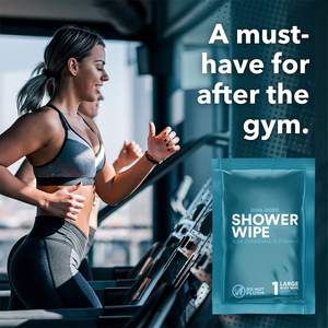 <span class=keywords><strong>Lingettes</strong></span> de bain <span class=keywords><strong>pour</strong></span> adultes double face sans rinçage emballées individuellement <span class=keywords><strong>Lingettes</strong></span> de douche <span class=keywords><strong>nettoyantes</strong></span> <span class=keywords><strong>pour</strong></span> <span class=keywords><strong>le</strong></span> <span class=keywords><strong>corps</strong></span> sans parfum - Product Image 4