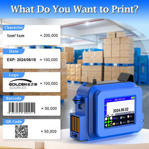 طابعة جديدة محمولة باليد طابعة نافثة للحبر لشعار الصندوق جهاز تشفير انتهاء صلاحية الدُفعات لملصقات الملصقات - Product Image 2