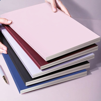Carnets de notes A4 MENG simples en gros, 40 feuilles, 80 g/m², reliure cousue pour l'école, les affaires, les agendas et les cadeaux
