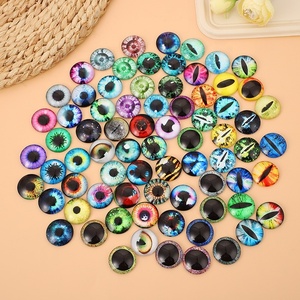 Foretrend 8mm-30mm <span class=keywords><strong>Yeux</strong></span> en résine cabochon multicolores pour jig de pêche en mer, accessoire DIY pour modè<span class=keywords><strong>les</strong></span> et jouets souples - Product Image 1