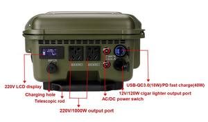 오프 그리드 220v 230v <span class=keywords><strong>1000w</strong></span> 3108wh 실내 발전소 태양열 발전기 충전기 - Product Image 2