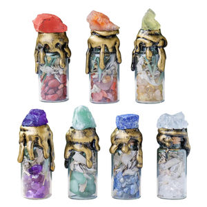 Kristal Mini Alami Grosir, Batu Reiki Penyembuh, Kerikil Energi, Batu Permata untuk Botol Harapan - Product Image 5