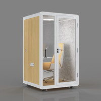 Cabine insonorisée modulaire moderne Pods de bureau Portable Studio Office Pod Work Sound Proof Booth
