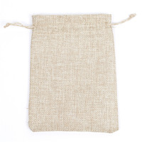 Sacs à cordon en toile de jute personnalisés de haute qualité, nouveau design, durables, avec logo personnalisé, sacs cadeaux à cordon de taille personnalisée