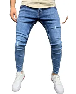 Custom Men pants Boys Pantalon damaged jeans Trouser Casual Denim Plus Size Men's jeans