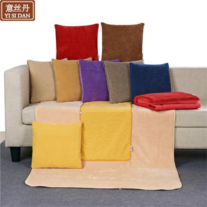 Coussin décoratif carré Yisidan personnalisable, couleur unie, housse amovible, 100% fibre de polyester, pour la maison et la voiture - Product Image 5