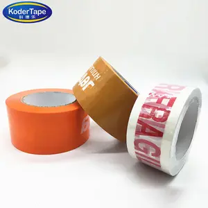 Oem Odm Zelfklevende Water Base Acryl Bopp Bedrukte Verpakking Tape