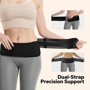 Cinturón de soporte si Sacroiliac SI Articulación Cinturón de <span class=keywords><strong>cadera</strong></span> Faja sacroiliaca Cinturón de soporte <span class=keywords><strong>Espalda</strong></span> <span class=keywords><strong>baja</strong></span> <span class=keywords><strong>y</strong></span> banda para aliviar el <span class=keywords><strong>dolor</strong></span> pélvico Faja pélvica - Product Image 6