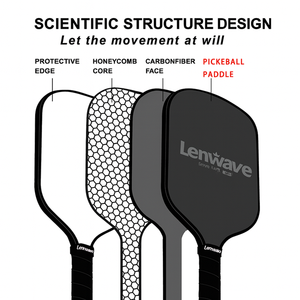 Vợt cầu lông Peak bằng sợi carbon dày 16mm, logo tùy chỉnh, đạt chuẩn T700, dành cho người lớn, chất liệu graphite, vợt pickleball - Product Image 3
