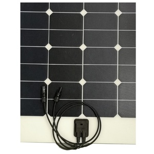 Panneau solaire monocristallin semi-flexible adhésif personnalisé <span class=keywords><strong>50W</strong></span>, efficacité 20,2%, garantie 5 ans, 24V, prix usine - Product Image 4