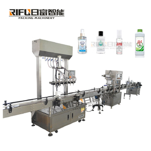 4 Nozzles Automatic <b>Small</b> Scale Water Control <b>Pump</b> Bottle Filling Machine - Product Image 3