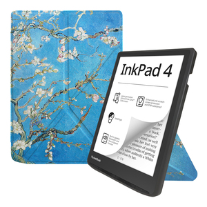 Bedruckte weiche Hülle aus PU-Leder für PocketBook <span class=keywords><strong>InkPad</strong></span> <span class=keywords><strong>4</strong></span>/<span class=keywords><strong>InkPad</strong></span> Color 2/3 7,8'' Auto Sleep Wake PB743 Shell Auto Wake/Sleep - Product Image 1